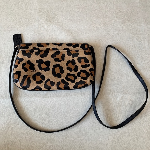 Coach Crossbody Bag - Cheetah Pebble Leather - Picture 7 of 7